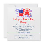 Independence Day Party Custom Announcement