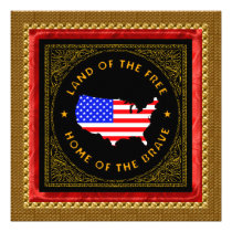 Independence Day Party Invitation invitations