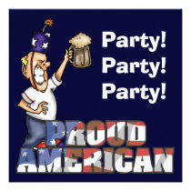 Independence Day Party Invitation invitations