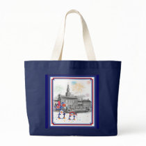 Independence Day Penguins Bag
