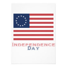 Independence Day Personalized Invites