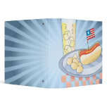 independence day picnic notebook vinyl binder