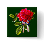 Independence Day Rose Pin