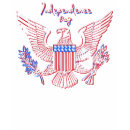Independence Day T-Shirt - with a red, white & blue American Eagle!