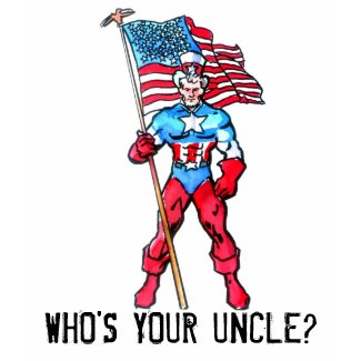 Independence Day T-shirt: Who's Your Uncle? shirt