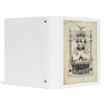 Independence Declared The Union Must Be Preserved Vinyl Binder