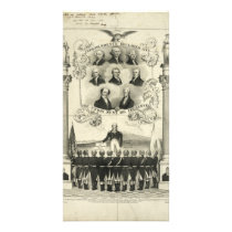 Independence Declared The Union Must Be Preserved Customized Photo Card