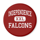 Independence - Falcons - High - Bakersfield Fridge Magnets