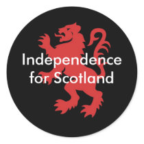 Independence for Scotland stickers