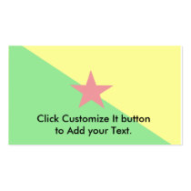 Independence Guyana, Colombia flag Business Cards