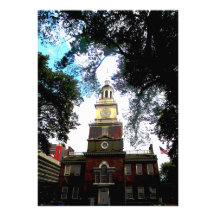 Independence Hall Philadelphia Personalized Invites