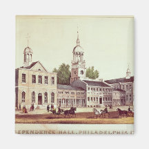 Independence Hall, Philadelphia Refrigerator Magnets