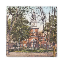Independence Hall Philadelphia, PA 1900 Vintage magnets by scenesfromthepast Independence Hall Philadelphia, PA 1900 Vintage magnets