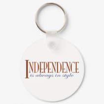 Independence keychains