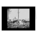 Independent Cavalry Company in Oneida, NY 1865 Greeting Card