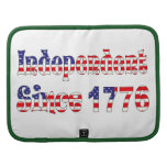 Independent Since 1776 American Flag Folio planners