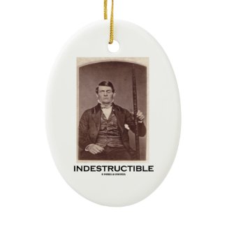 Indestructible (Phineas Gage) Christmas Tree Ornaments
