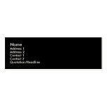 INDESTRUCTIBLE SKINNY PROFILE BUSINESS CARD