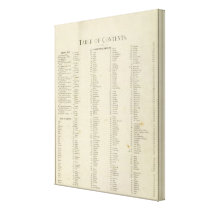 Index Indiana illustrated historical atlas Gallery Wrap Canvas