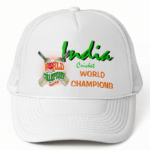 India 2011 ICC Cricket World Champions Hat