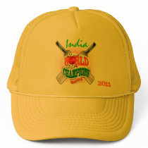 India 2011 ICC Cricket World Champions Hat