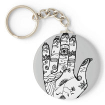 India Art Key Chain