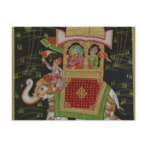 India Art Postcard