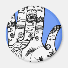 India Art Refrigerator Magnet