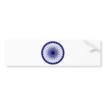 India Ashoka Chakra bumper stickers