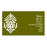 India Block Print Business Card Template