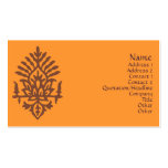 India Block Print Business Cards