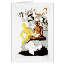 India Buddha Gandhi 1941 WPA cards by lc_wpa India Buddha Gandhi 1941 WPA cards