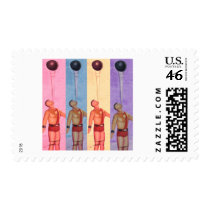 India Circus Postage Stamps