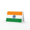 India Flag Greeting Card by FlagTshirts India Flag Greeting Card
