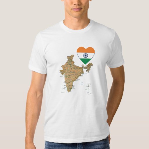 flag of india t shirt