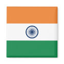 India Flag Magnet