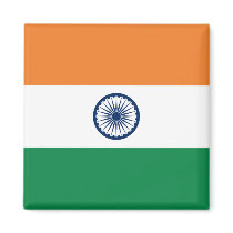 India Flag Magnet