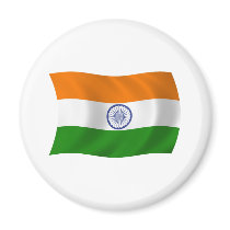 India Flag Magnet by LivingFlags2 India Flag Magnet