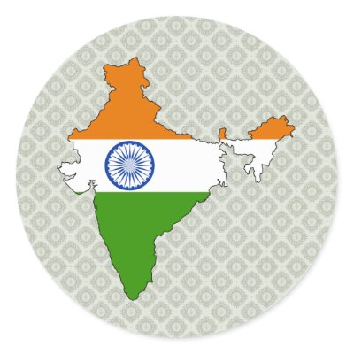 Indian Flag Map