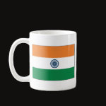 India Flag Map Classic Mug