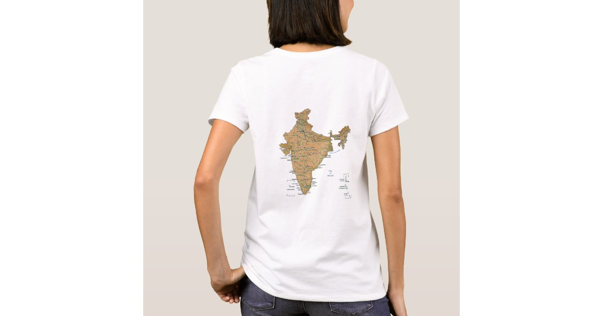 flag of india t shirt