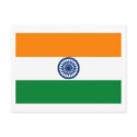 India Flag Postcard