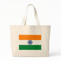 India Flag Tote Bag