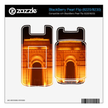 India Gate Delhi India BlackBerry Pearl Decal