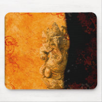 India in Gold mousepad