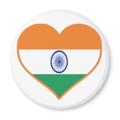 India Love magnets