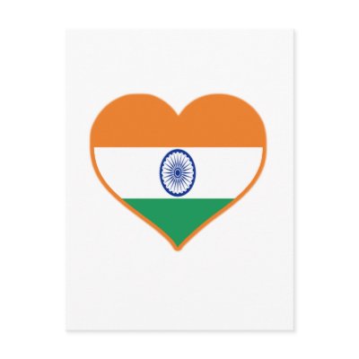 India Love postcards