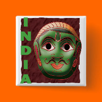 INDIA MASK buttons