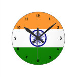 india round wall clock