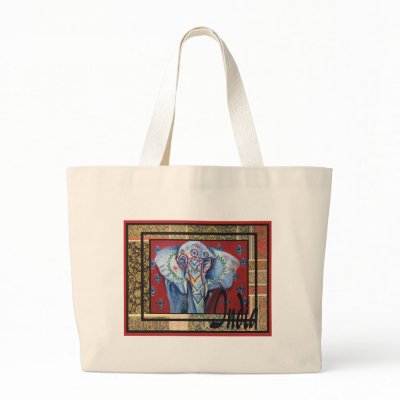 India  series #2 tote bag by klocke